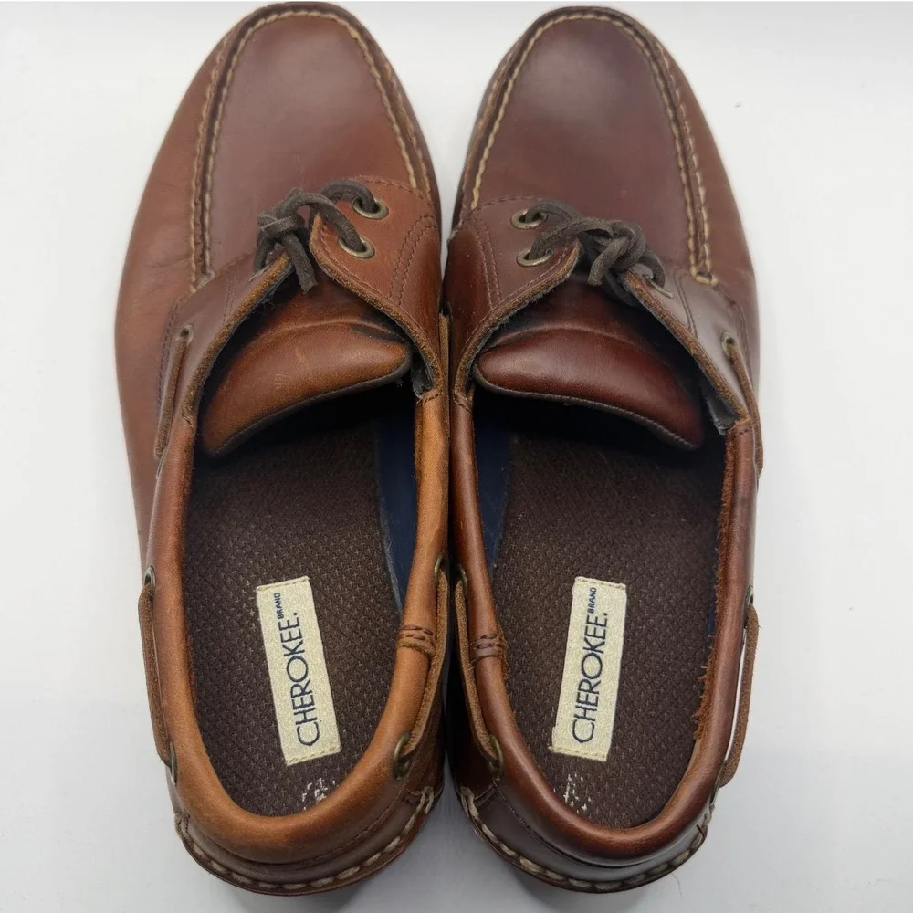 Cherokee leather boat